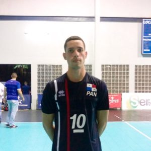 José González, capitán de la Selección Sub-23 de Voleibol de Panamá.