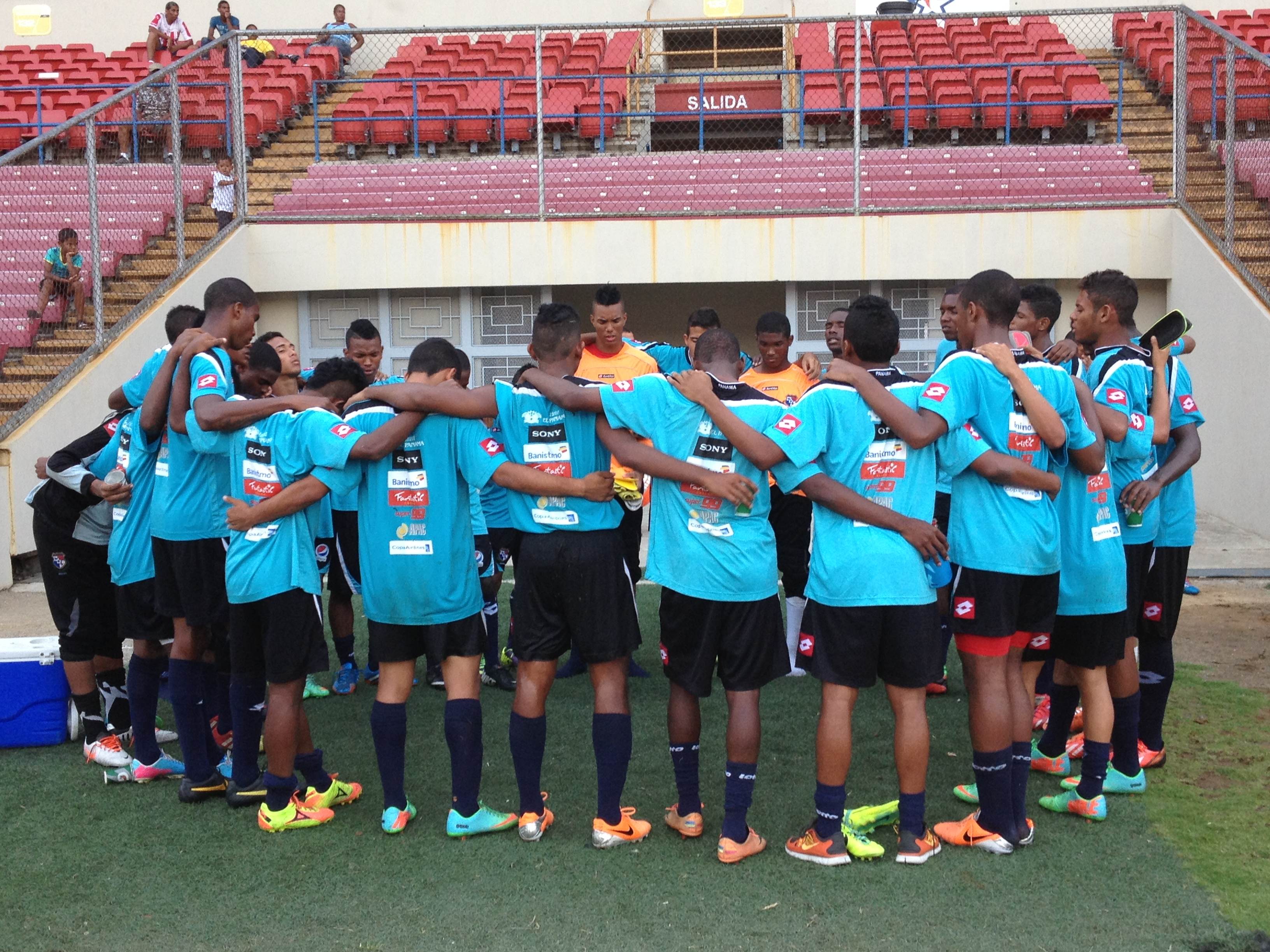 Pre-Selección Sub-20 de Panamá completó su segundo partido de fogueo