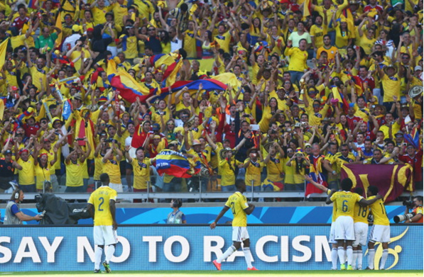 Colombia coloreó el Mineirão y agradó con su fútbol