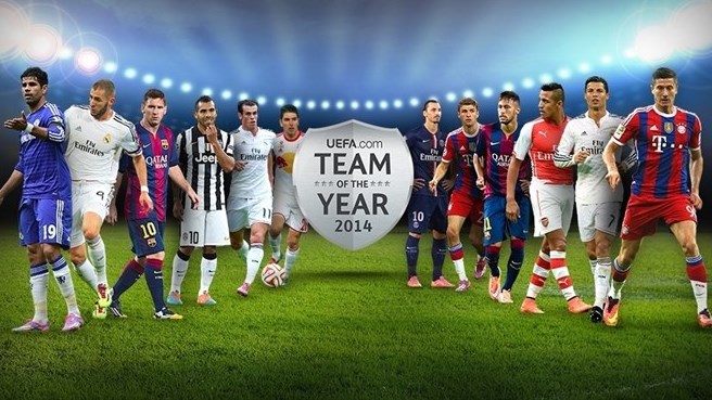 Nominados al once ideal de UEFA 2014