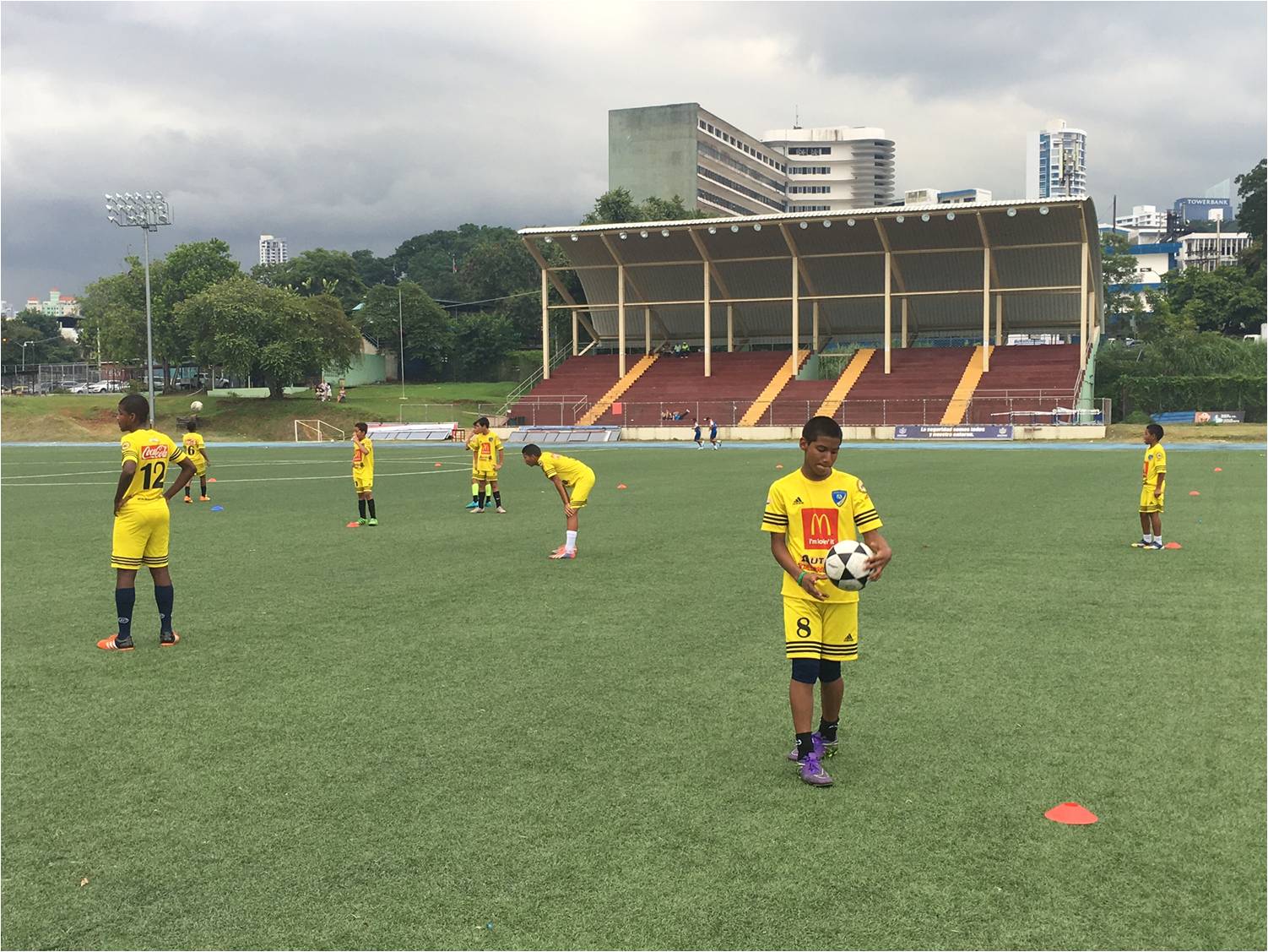 Sub-13 del Chorrillo FC en sus últimos preparativos con miras a la Liga de Campeones 2016
