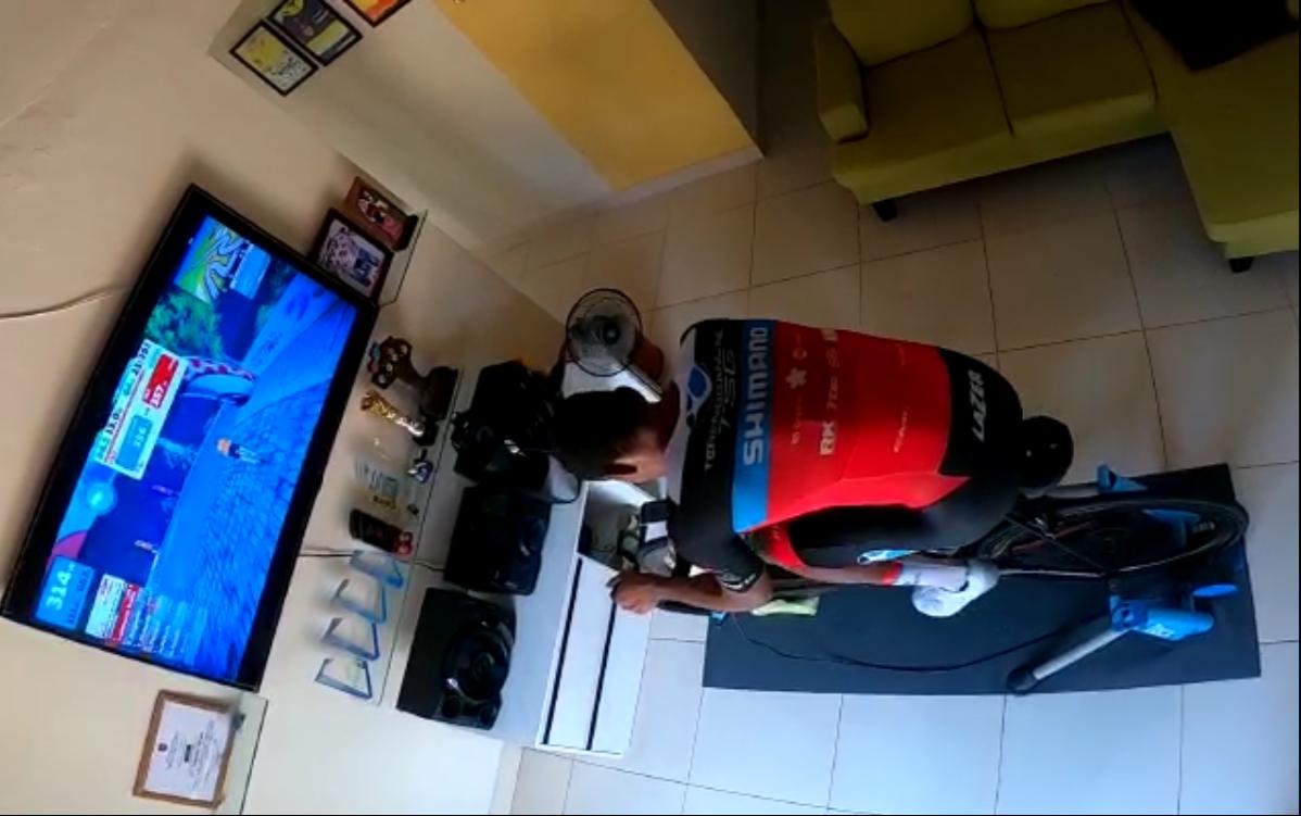 Un “videojuego“ mantiene activo al ciclismo panameño